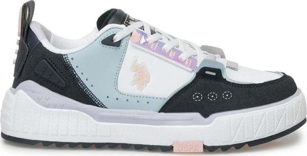 U.S. Polo Assn. 4M Dance 4Fx Kadın Beyaz Spor Ayakkabı 101501707 - Image 1