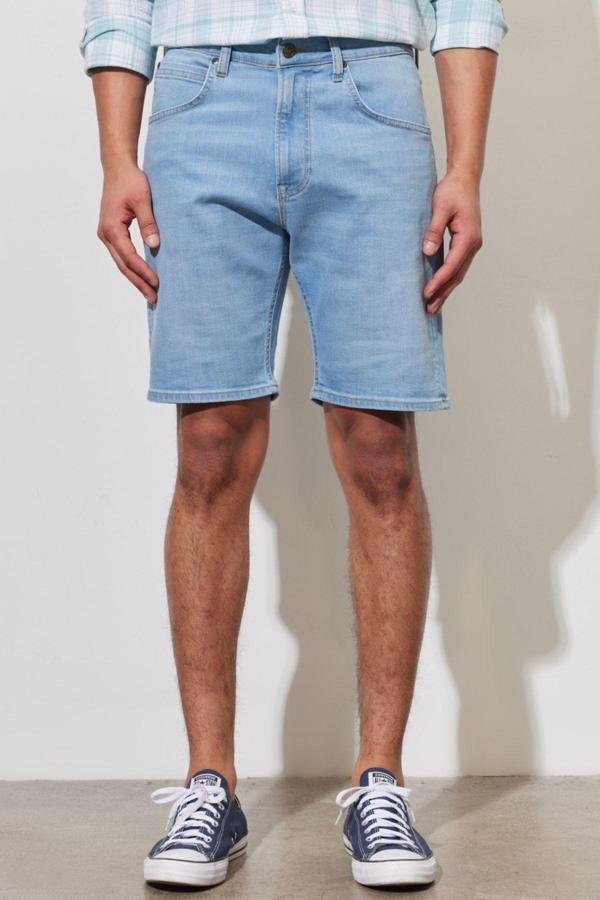 Lee Regular Fit Normal Kesim Normal Bel Esnek Jean Kot Şort - Image 1