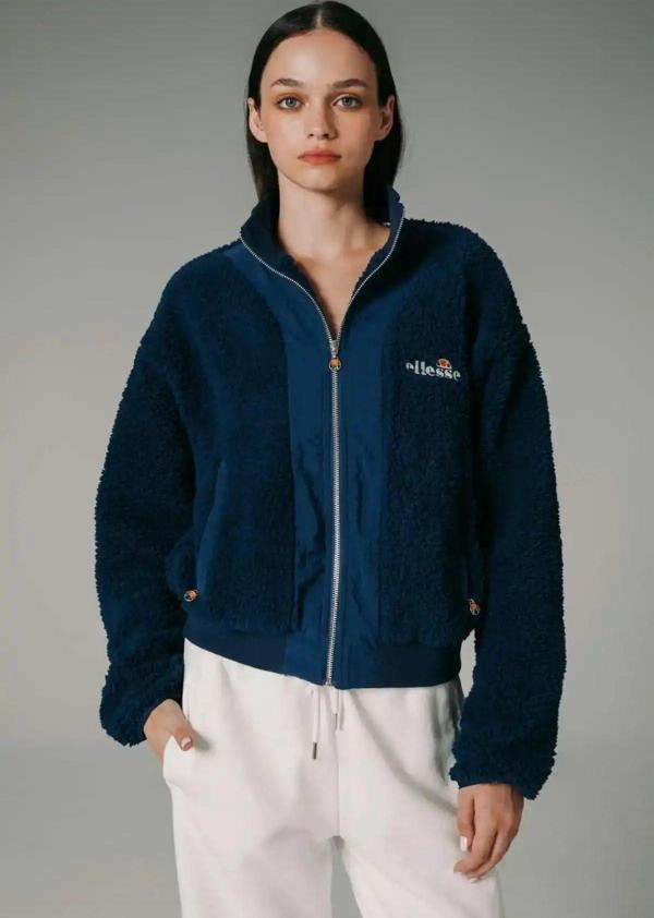 Ellesse Kadın Fermuarlı Mont Lacivert - Image 1