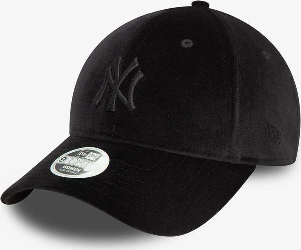 New Era Velour Midi 9Forty Neyyan Blkblk Kadın Siyah Şapka - Image 1