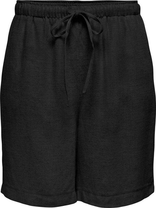 Only Onlsıesta Mw Pull-Up Lın Siyah Kadın Şort - Image 1