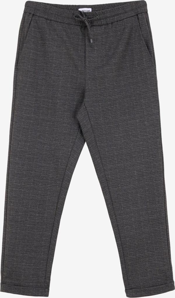 Only & Sons Normal Bel Normal Siyah Erkek Chino Pantolon Onslınus Crop Tap 020941 Pant - Image 1