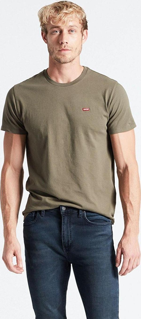 Levi'S Erkek Haki Bisiklet Yaka Tshirt 56605-0110 - Image 1