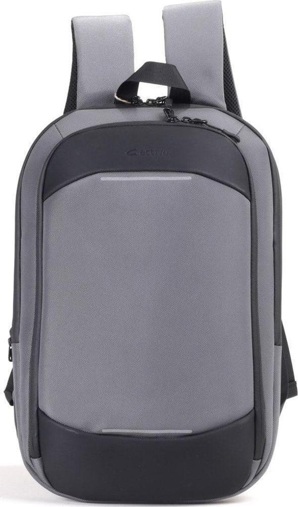 C-Active Laptop Gözlü Erkek Sırt Çantası Oxford Kumaş 8620 Gri - Image 1