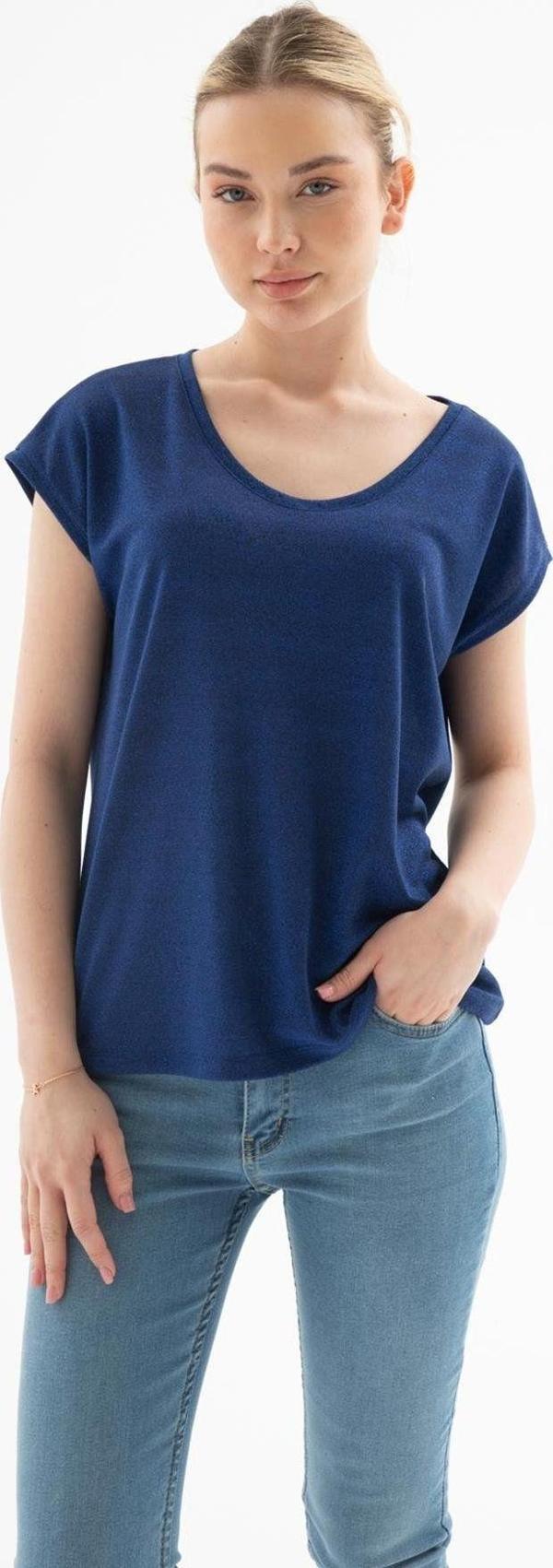 Fashion Friends Simli Bluz Saks - Image 1