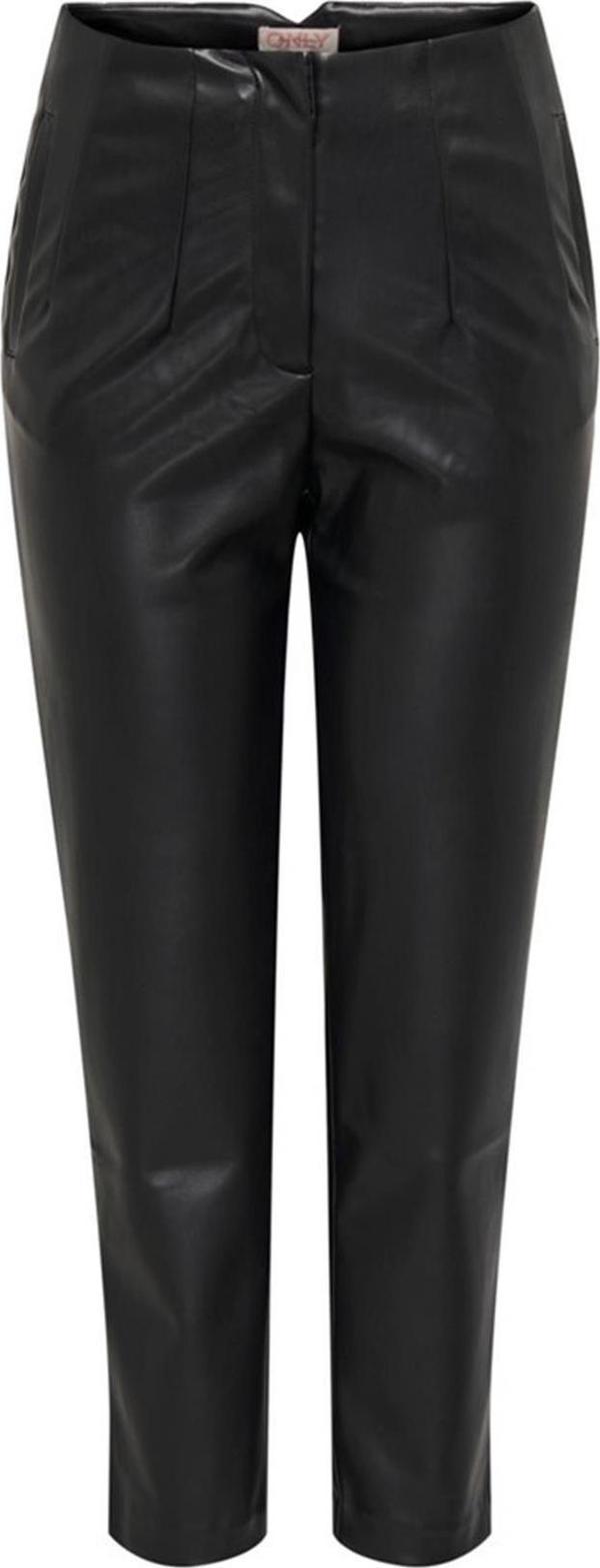 Only Onlraven-Idına Hw Faux Leat Pant Cc Pnt Siyah - Image 1