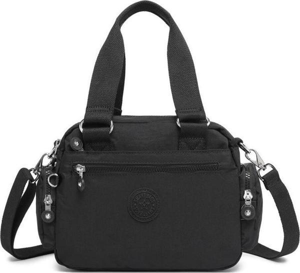 Smart Bags Elden Tutmalı Krinkıl Kumaş Kadın Çantası 3207 - Image 1