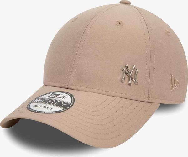 New Era New York Yankees Linen White 9Forty Unisex Bej Şapka - Image 1