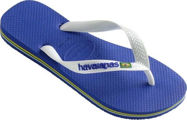 Havaianas Brasil Logo Mavi Terlik - Image 1
