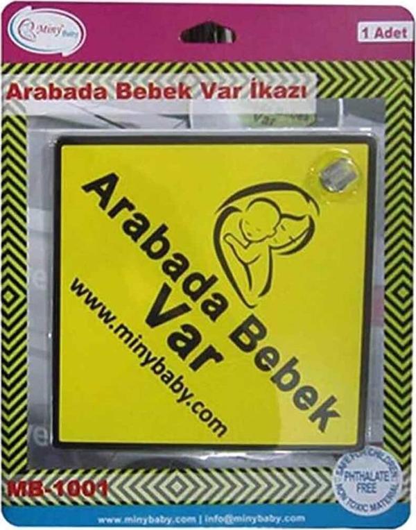 Miny Baby Arabada Bebek Var - Image 1