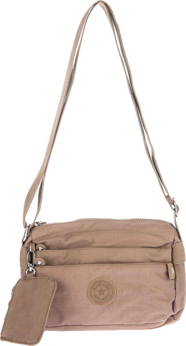 Smart Bags Kadın Açık Kahve Omuz Çantası - Image 1