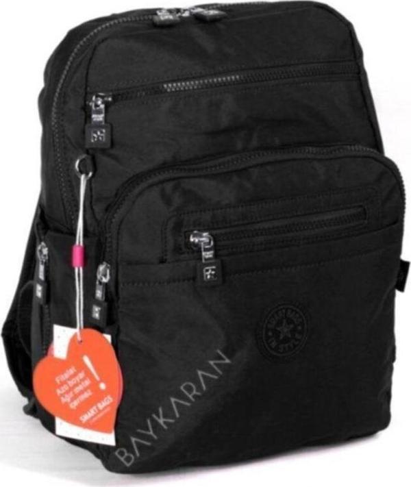 Smart Bags Smb1207-0001 Siyah Kadın Sırt Çantası - Image 1