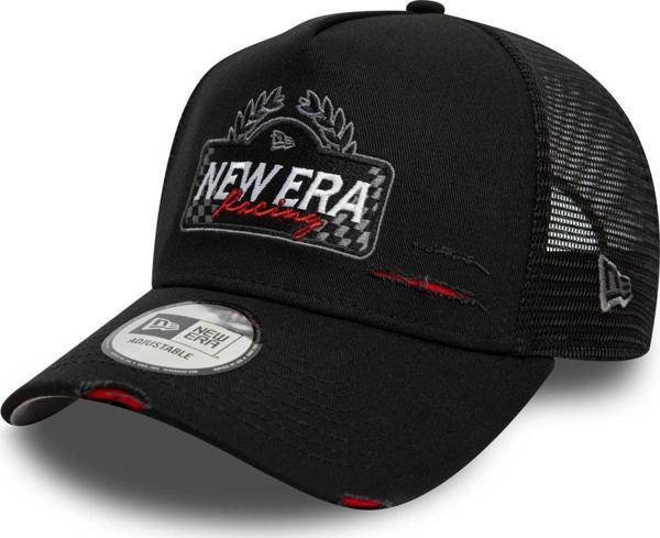New Era Ne Motorsport Trucker Nblkhrd Siyah Şapka - Image 1