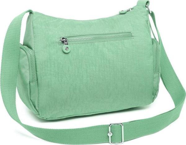 Smart Bags Kadın Postacı Çantası Krinkıl Kumaş 1115 A.Yeşil - Image 1