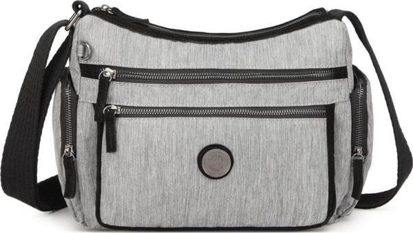 Smart Bags Special Edition 1115 Postacı Çanta Kırçıllı Gri/Siyah - Image 1