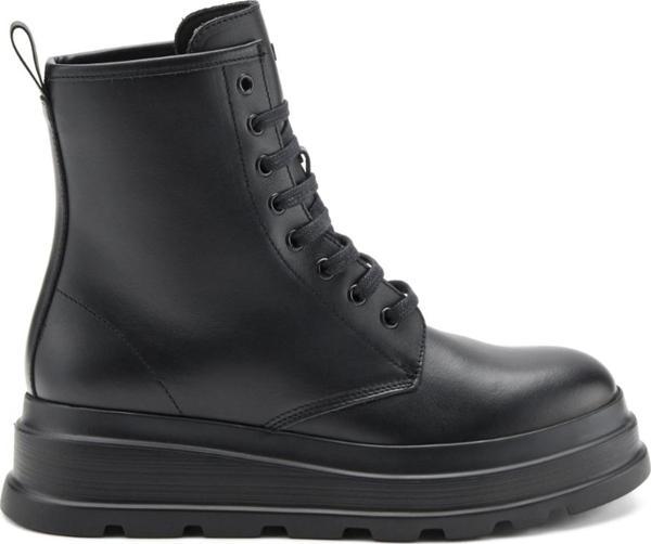 Kadın Bot 86L4 Frau PONCHO Boot With Wedge Outsole Nero - Image 1