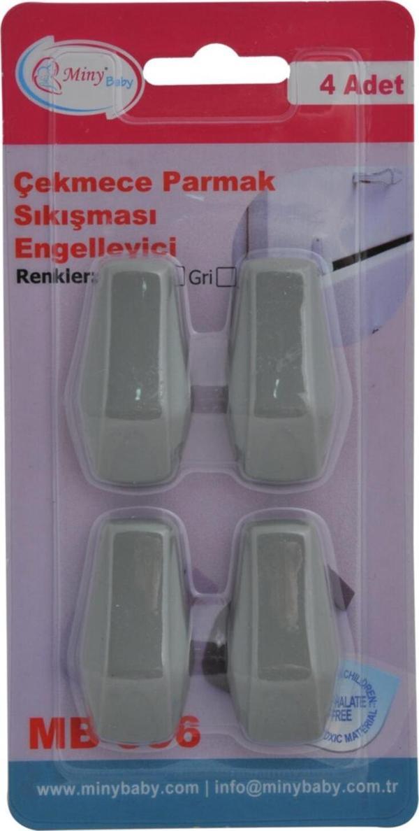 Miny Baby Parmak Sıkışması Engelleyici - Gri - Image 1