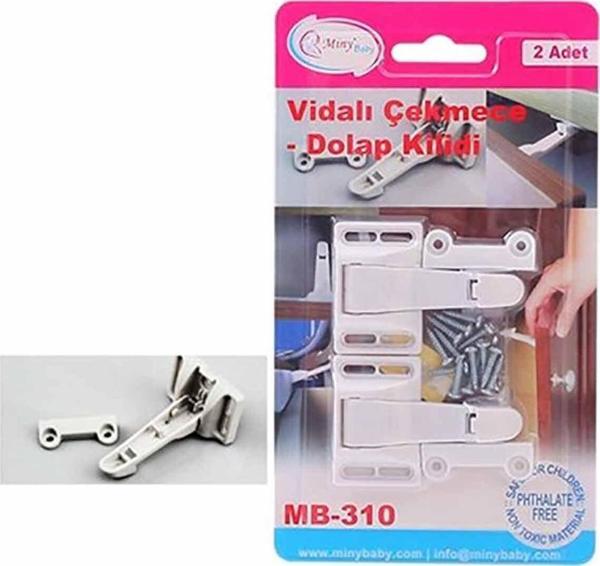 Miny Baby Vidalı Çekmece - Dolap Kilidi - Image 1