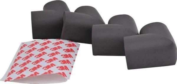 PORTAKAL SAFETY Kauçuk Jumbo Köşe Koruyucu 4' Lü Kahverengi - Image 1
