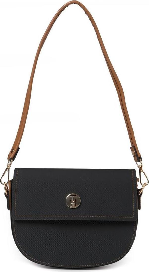 TH Bag Kadın Çapraz Çanta TH-YK56113 Siyah-Taba - Image 1