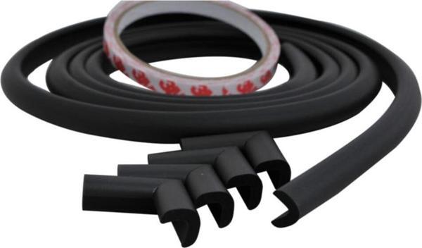 PORTAKAL SAFETY Porakal Safety Kauçuk Mini Kenar Mini Köşe Koruyucu Seti-siyah - Image 1