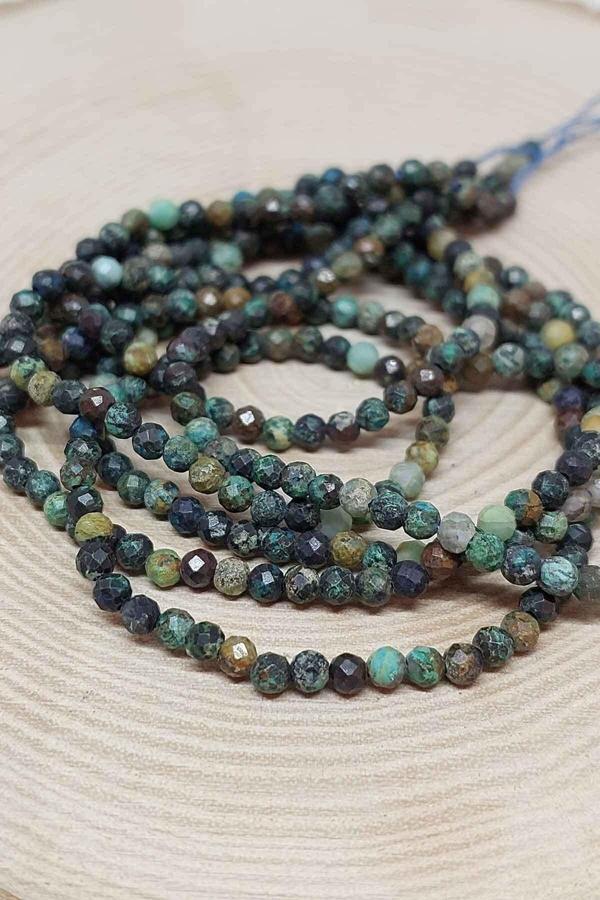 Afrika Turkuazı Taşı Dizi 2,5mm - Image 1