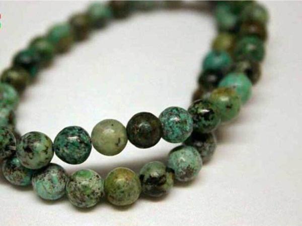 Afrika Turkuazı Taşı Dizi Royal Quality 6mm - Image 1