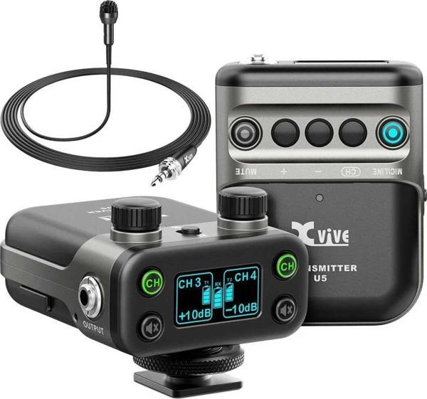 Xvive U5 DSLR Kamera İçin Telsiz Mikrofon - Image 1