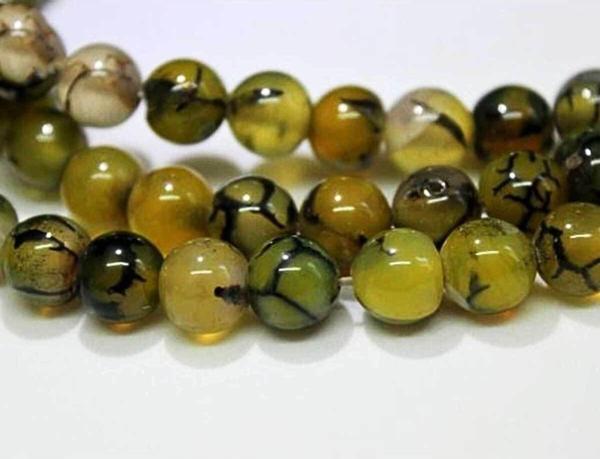 Akik Taşı 8mm/10 Adet (4203) - Image 1