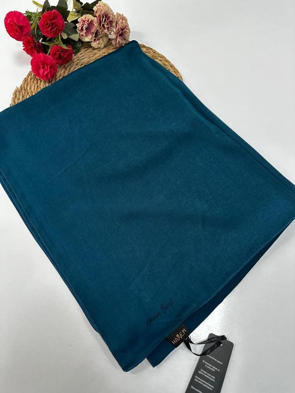 Harem Feyza Lüx Şal Petrol HFS0108 - Image 1