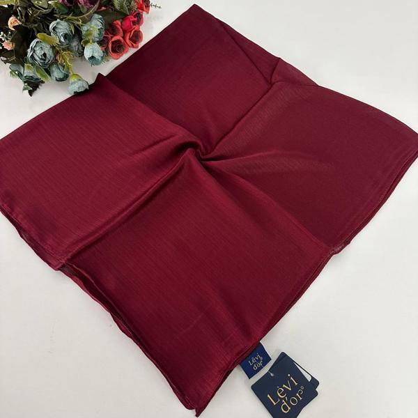 Levidor Jan Jan Eşarp Bordo JU0105 - Image 1
