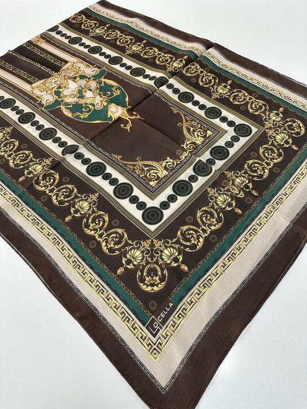 Locella İdol Saten İpek Şal LWR1110 - Image 1