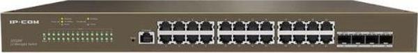 IP-COM G5328F 24 PORT GIGABIT + 4X1GB SFP UPLINK L3 YÖNETİLEBİLİR RACKMOUNT SWITCH  - Image 1