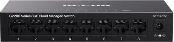 IP-COM IP-G2208D 8 PORT GIGABIT CLOUD YÖNETİLEBİLİR METAL KASA SWITCH  - Image 1