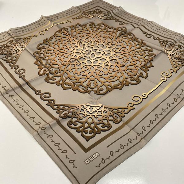 Armine Saf İpek Eşarp Nostalji Serisi Sura İpek PKB0104 - Image 1