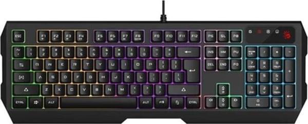 A4 TECH BLOODY B135N Q USB SİYAH NEON MM GAMING KLAVYE  - Image 1