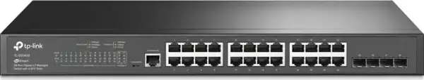 TP-LINK TL-SG3428 24 PORT GIGABIT+ 4XGB SFP YONETILEBILIR SWITCH - Image 1