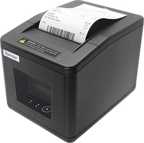XPRINTER XP-Q805K 203DPI DİREKT TERMAL USB+ETHERNET OTOMATİK KESİCİ FİŞ YAZICI  - Image 1
