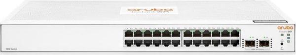 HPE ARUBA ION JL812A 1830 24 PORT GIGABIT + 2X1GB SFP UPLINK YÖNETİLEBİLİR RACKMOUNT SWITCH  - Image 1