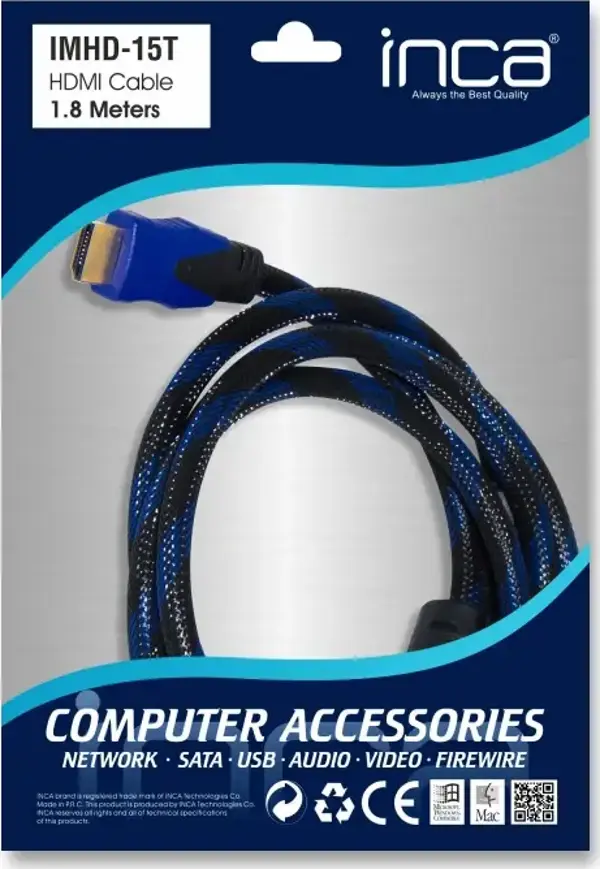 INCA IMHD-15T 1,8MT 4K HDMI KABLO - Image 1