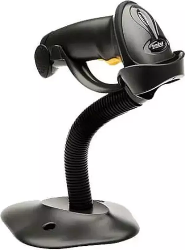 ZEBRA SYMBOL LS2208 1D KABLOLU USB BARKOD OKUYUCU + STAND - Image 1