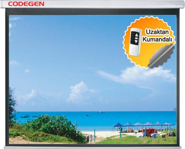 CODEGEN EX-24 240X200 MOTORLU UZAKTAN KUMANDALI PERDE  - Image 1