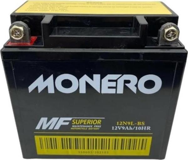 Akü Bs 12V 9Ah Dik Monero Lx200 Mxu150-Viptrac Planet 5 - Image 1