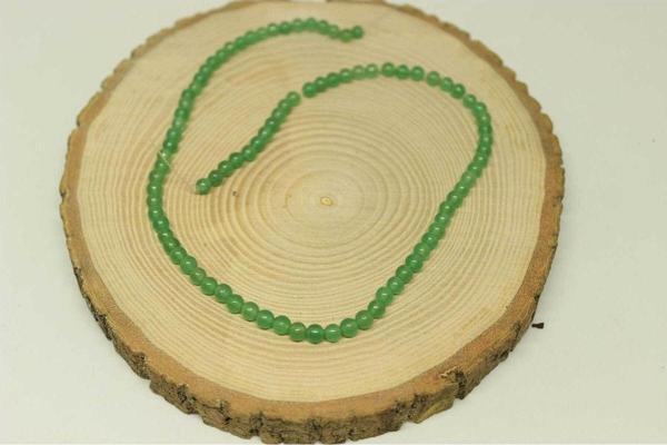 Aventurin Taşı Yarım Dizi 4mm (18cm Uzunluğundadır) - Image 1