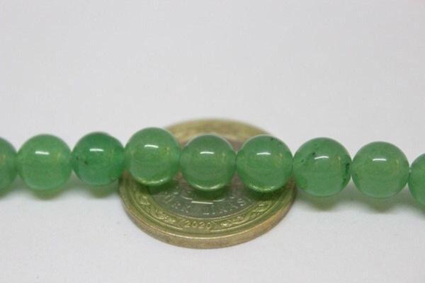 Aventurin Taşı Yarım Dizi 8mm (18cm Uzunluğundadır) - Image 1