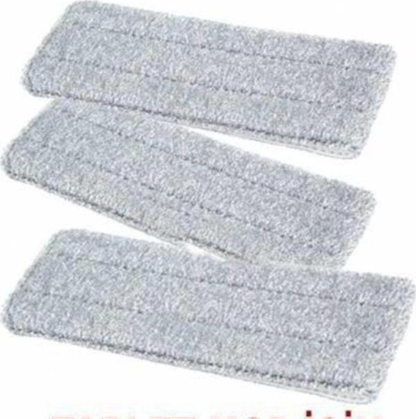 Abnturk 3 Adet Tablet Mop Yedek Microfiber Paspas 32X12 Mükemmel Silici - Image 1
