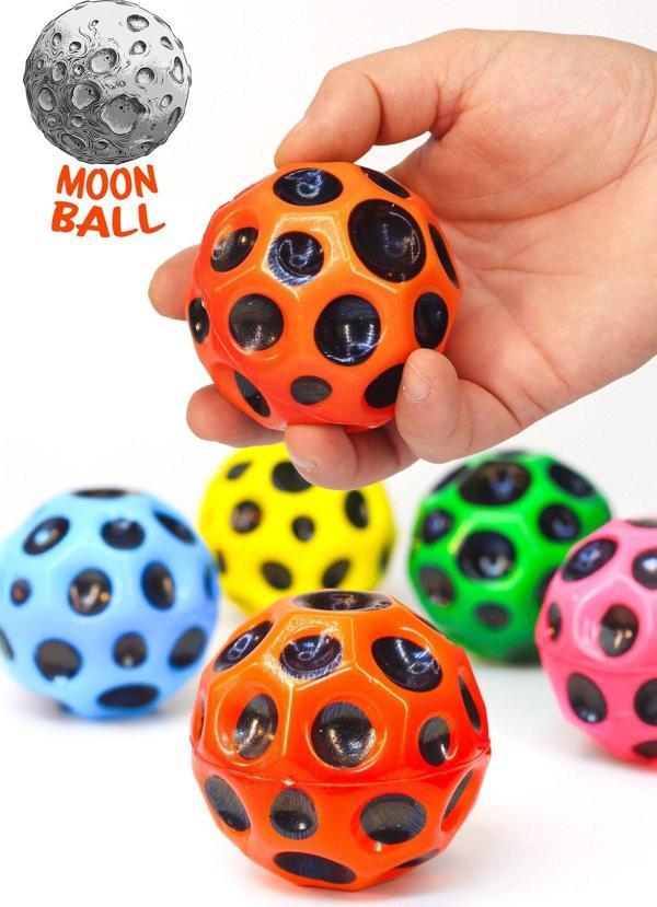 Abnturk Yükseğe Zıplayan Krater Top Moonball Galaksi Uzay Ay Topu Aşırı Zıplayan Moonball Bahçe Oyuncağı - Image 1