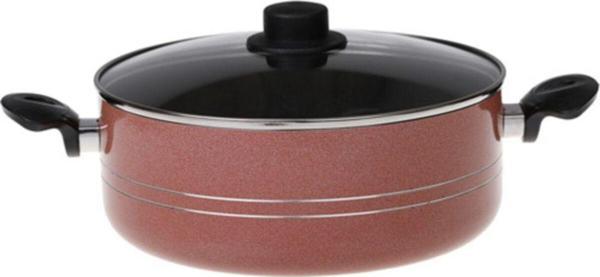 Abnturk Ince Alüminyum 3 Kat Teflon Kaplı Yanmaz Yapışmaz Tencere 22Cm - Image 1
