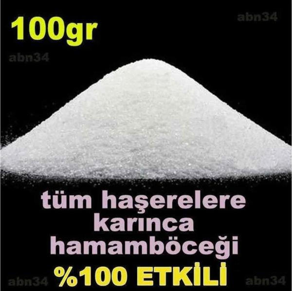Abnturk Doğal Karınca Tozu,Hamamböceği Pire Tozu,%100 Etkili Haşere Kovucu Toz Girdiği Ortamlar Hijyen Kalır - Image 1