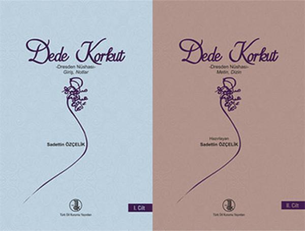 Dede Korkut Dresden Nüshası Giriş Notlar Metin Dizin - 2 Kitap Takım - Türk Dil Kurumu Yayınları - Image 1
